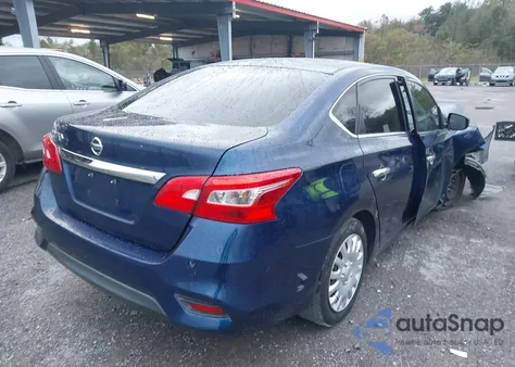 2016 Nissan Sentra S из США, поврежденный, VIN 3N1AB7AP6GY335706